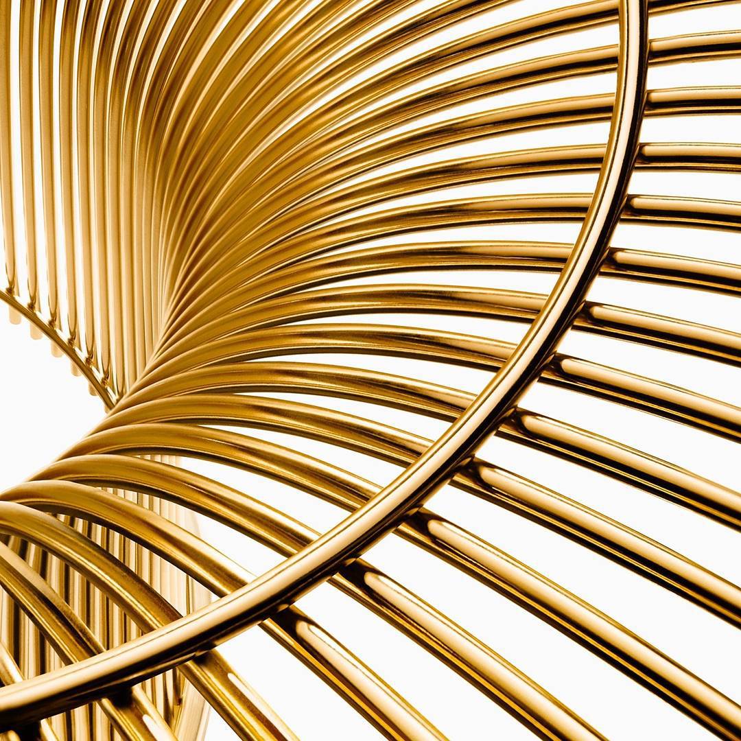 Warren Platner Coffee Table - Gold - Premium Reproduction