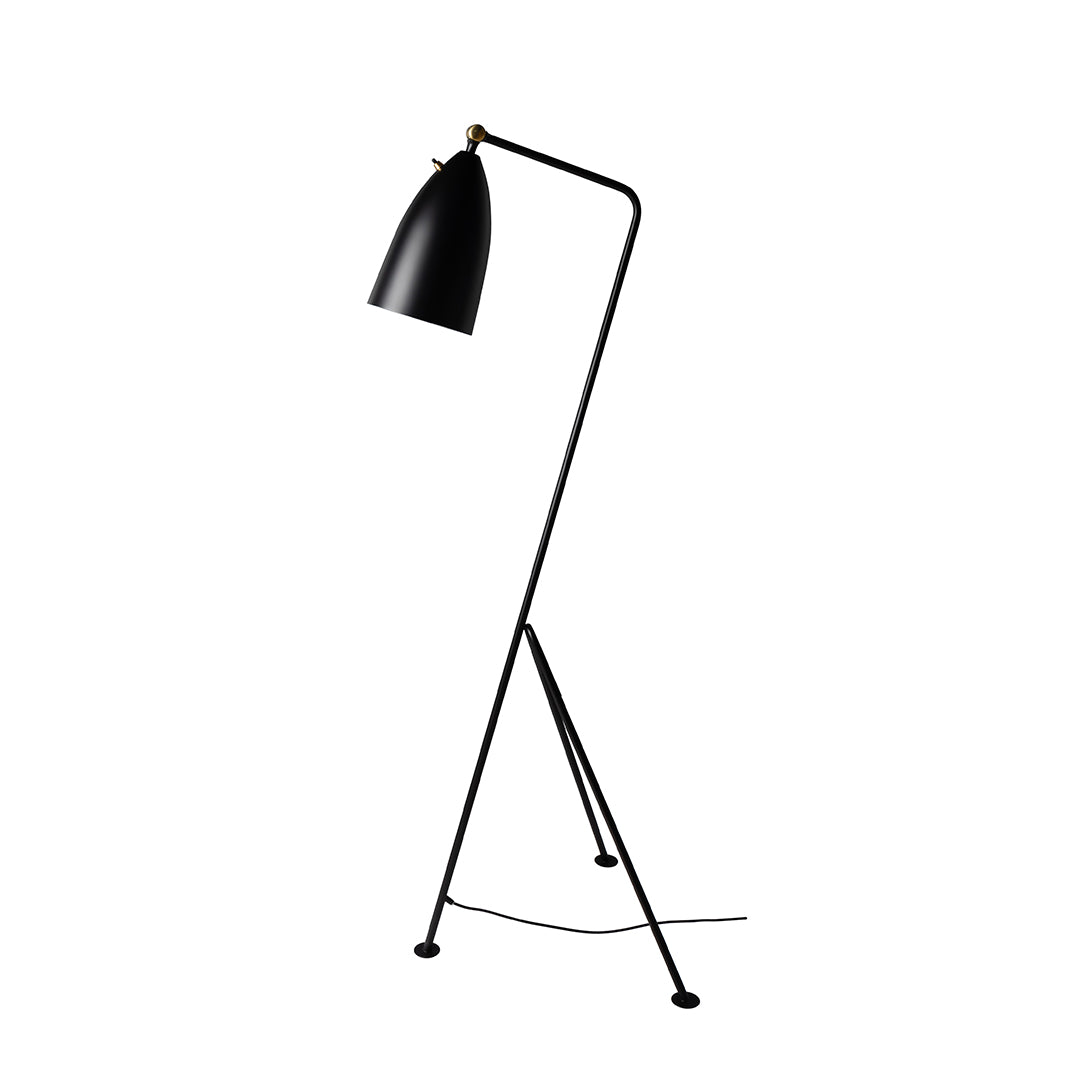 Cavaletta Tripod Floor Lamp - Black/Brass