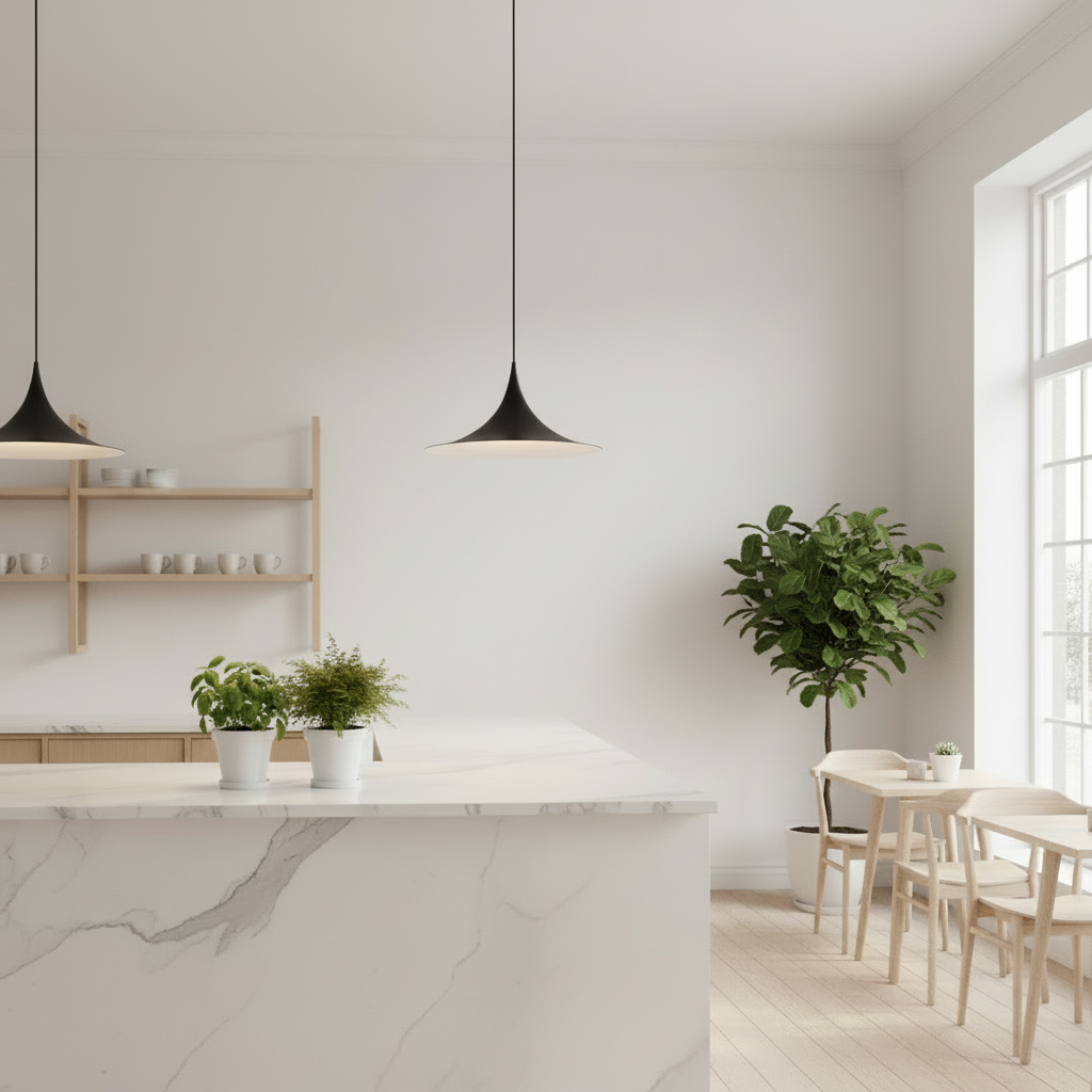 Archello Pendant - Matt Black