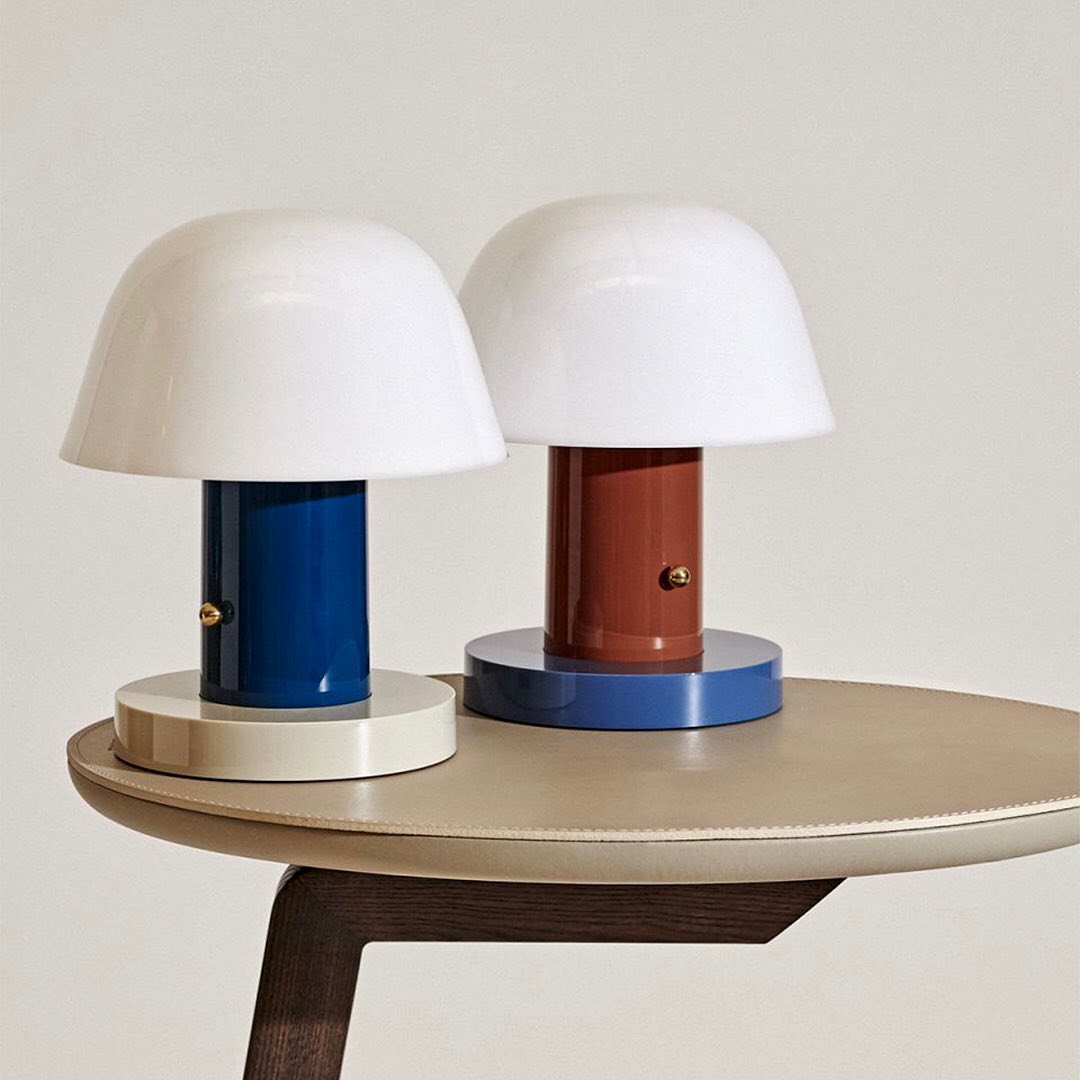 Sophia Portable Table Lamp - Twilight & Sand