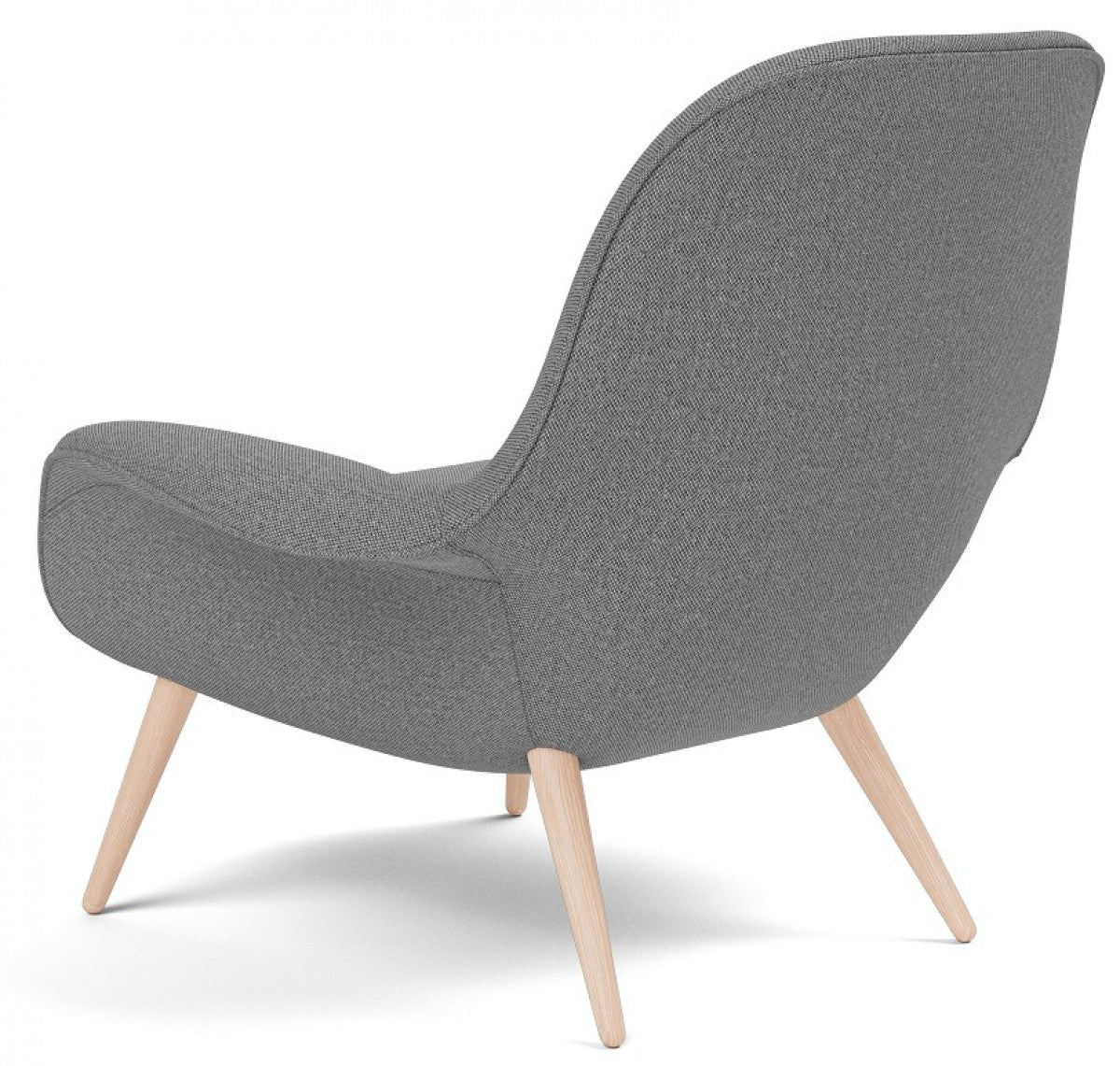 Scolpito Lounge Chair - Wood Base