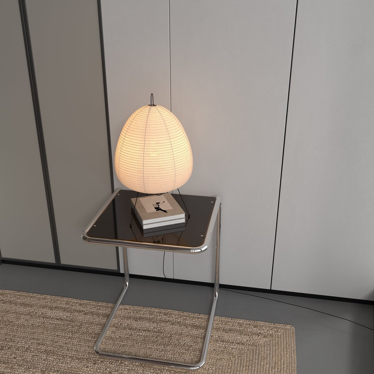 Washi Paper Table Lamp - 26cm