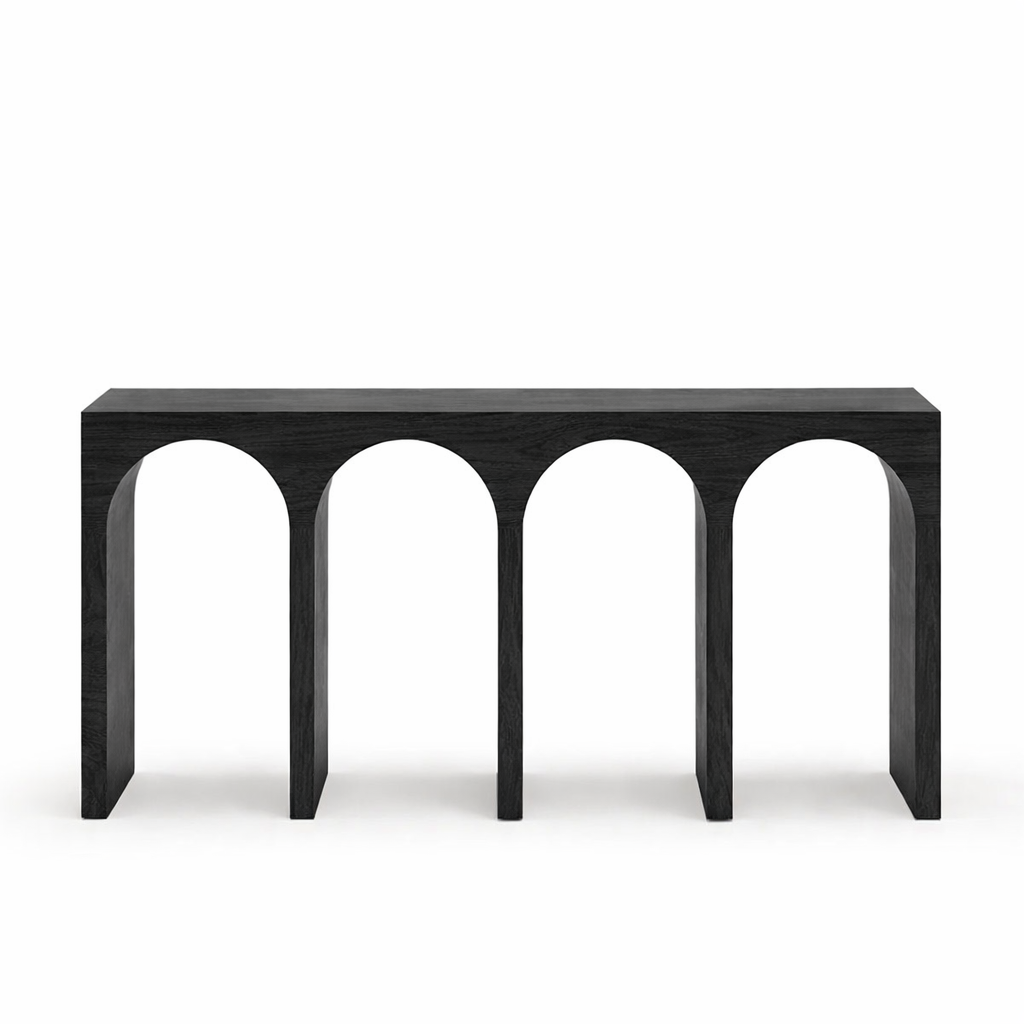 Arch Table - Wooden Veneer