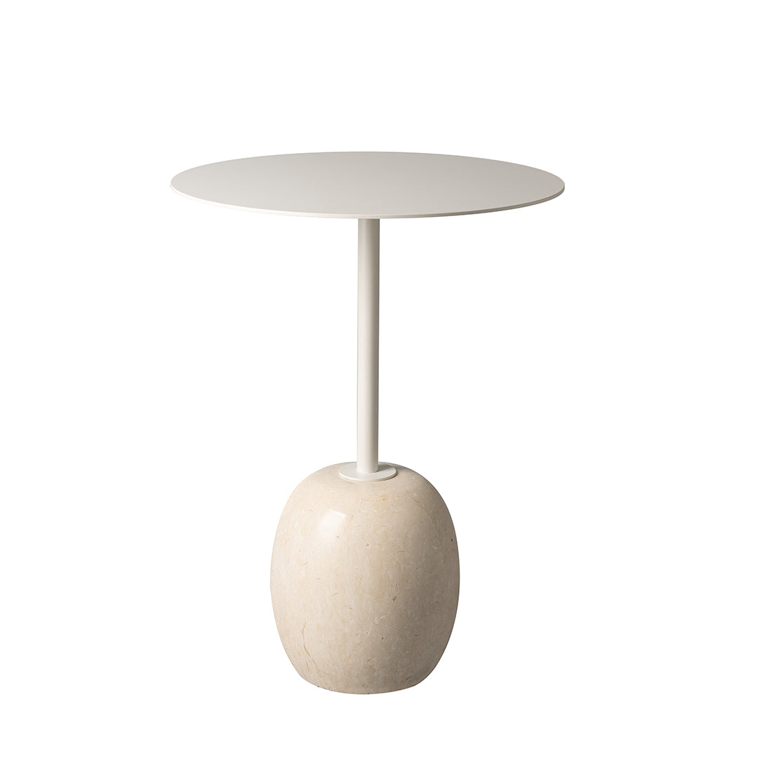 Dolce Side Table - Crema Marble