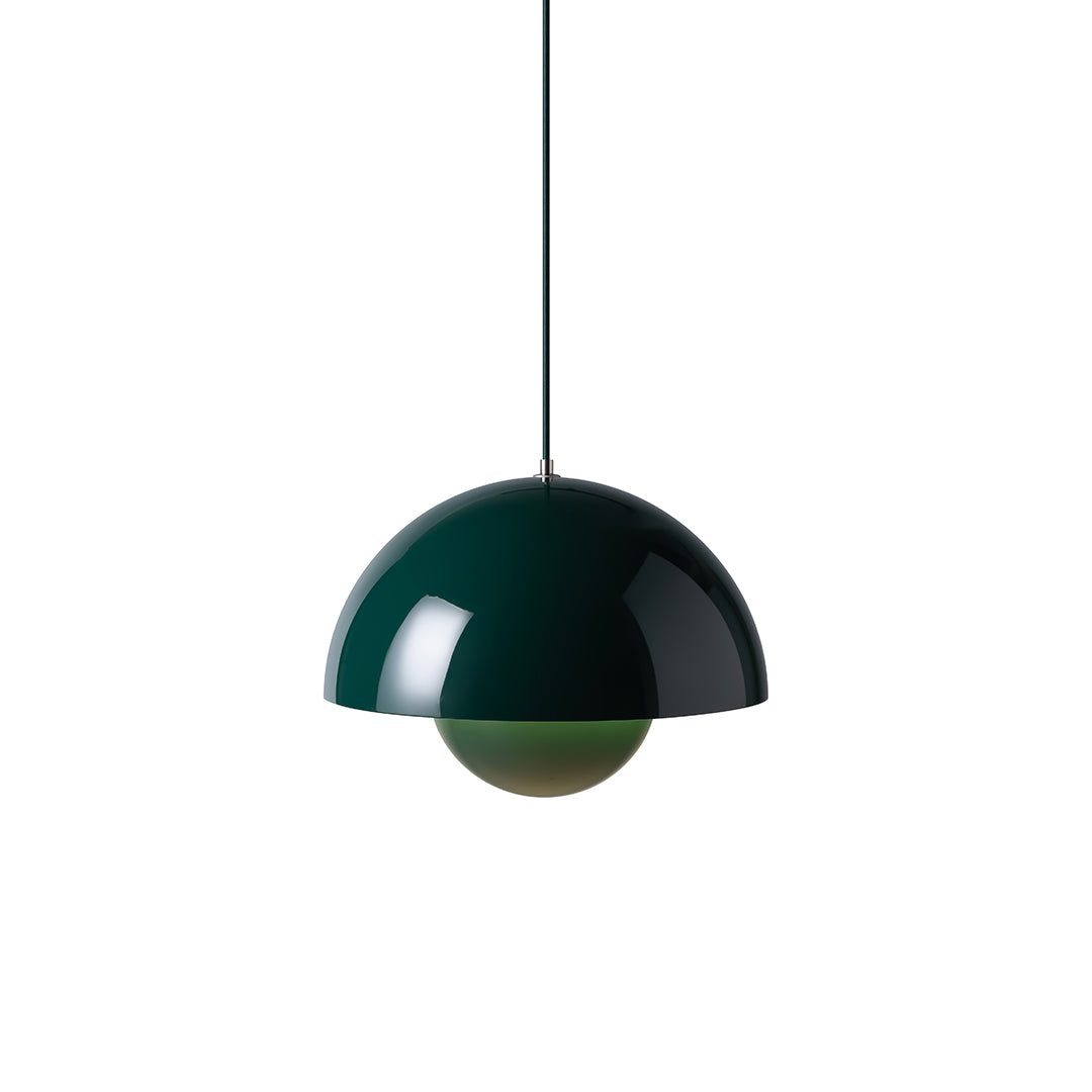 Fiore Pendant - 40cm Dark Green