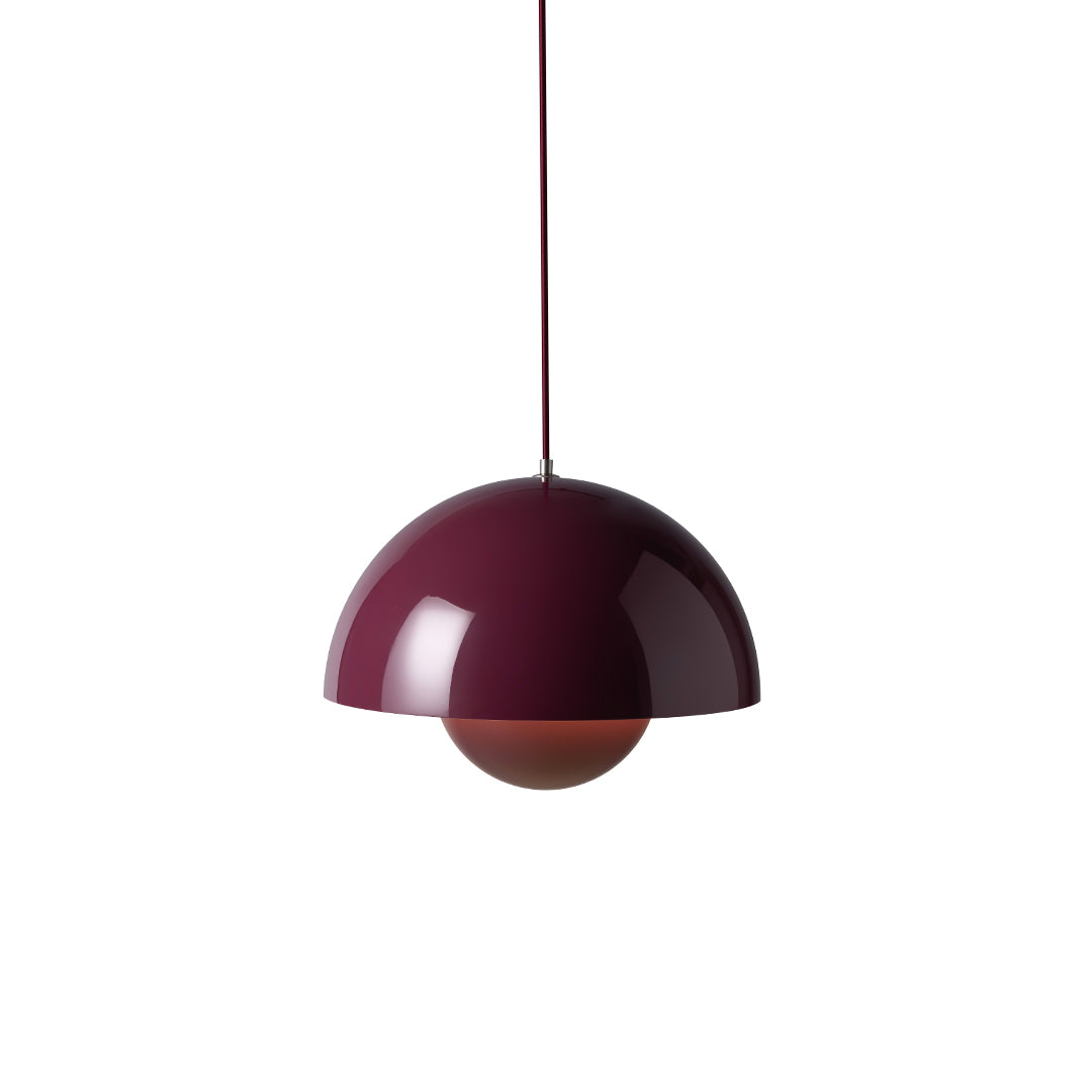 Fiore Pendant - 40cm Dark Plum