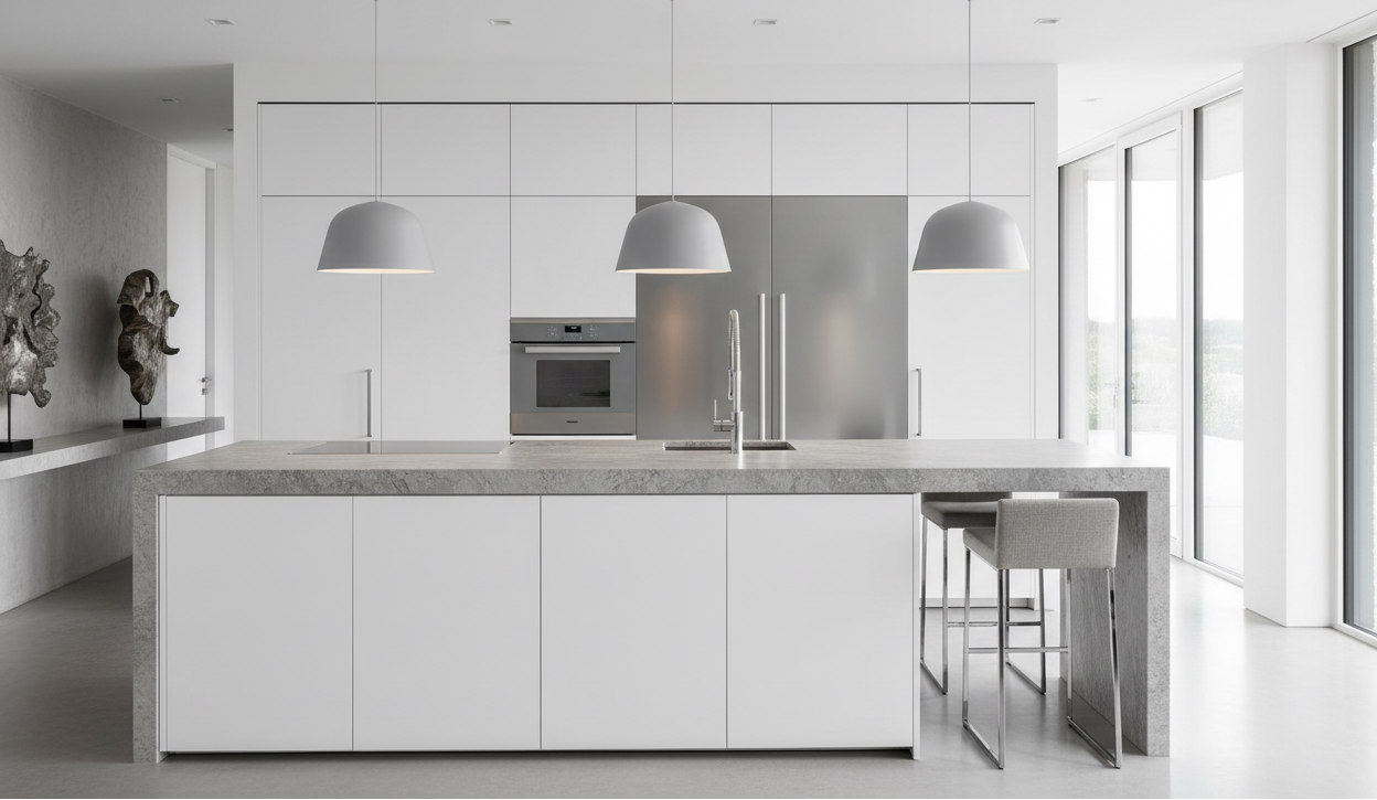 Horizon Pendant 40cm - Grey