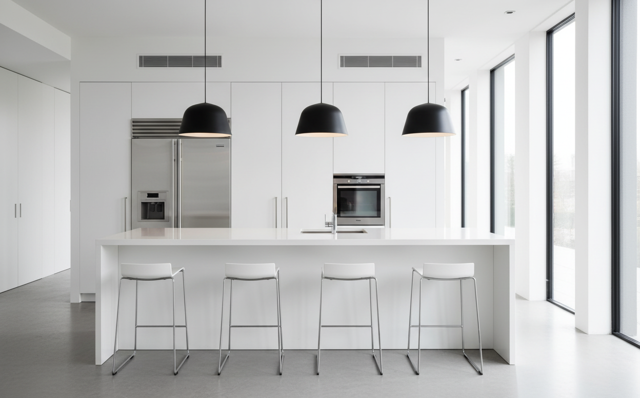 Horizon Pendant 40cm - Black