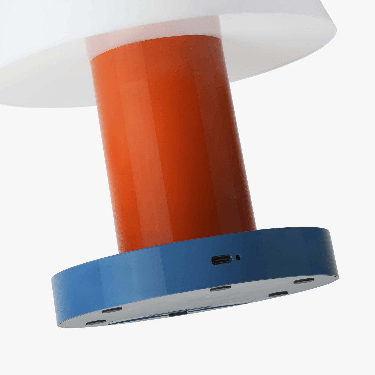 Sophia Portable Table Lamp - Rust & Thunder