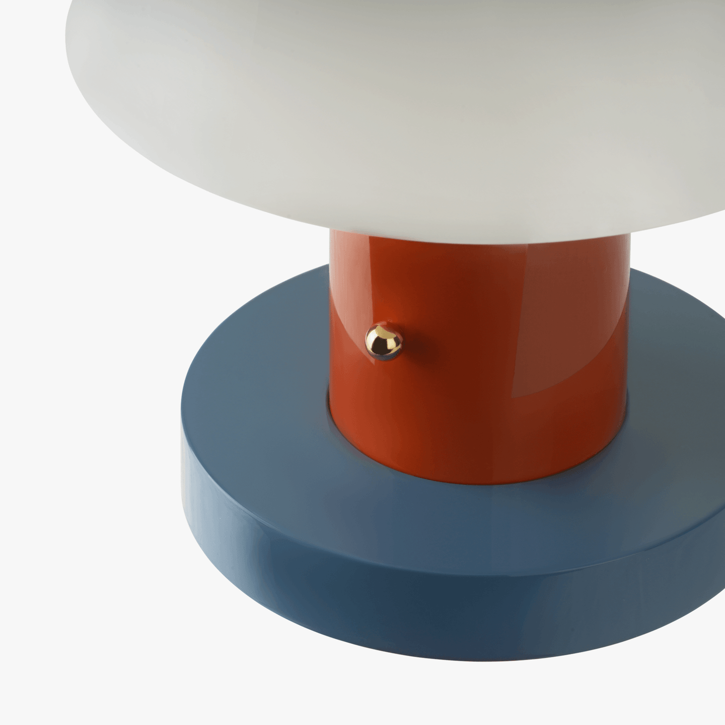 Sophia Portable Table Lamp - Rust & Thunder