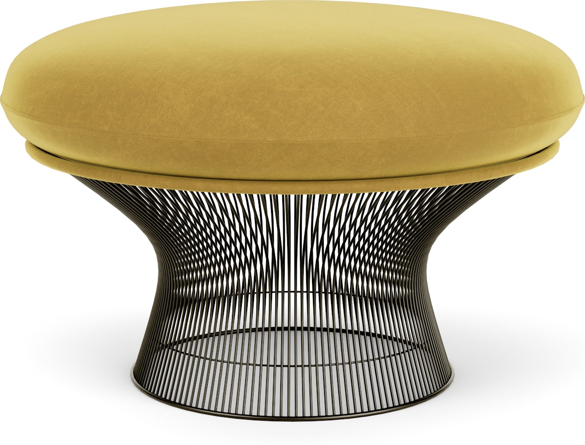 Warren Platner Ottoman - Black Frame Premium Reproduction