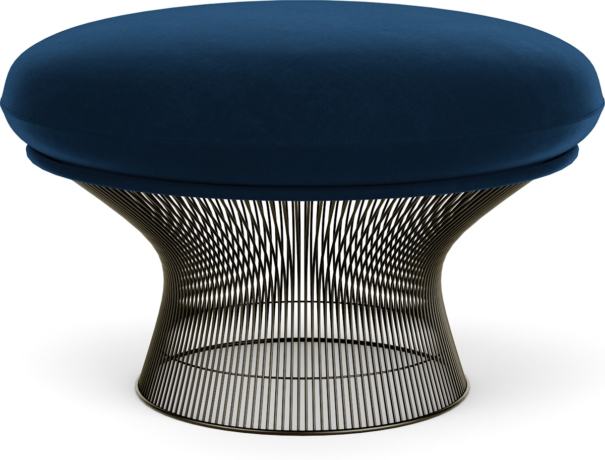 Warren Platner Ottoman - Black Frame Premium Reproduction