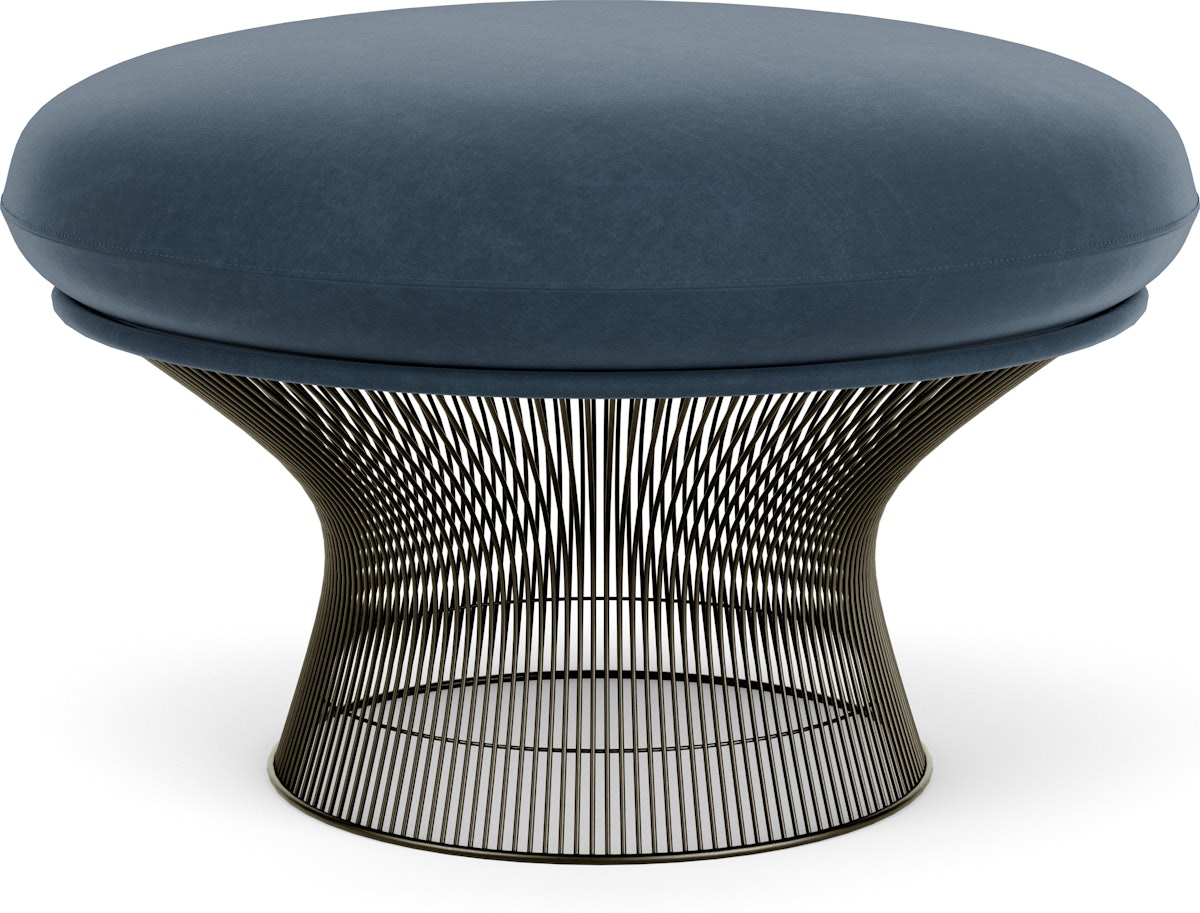 Warren Platner Ottoman - Black Frame Premium Reproduction