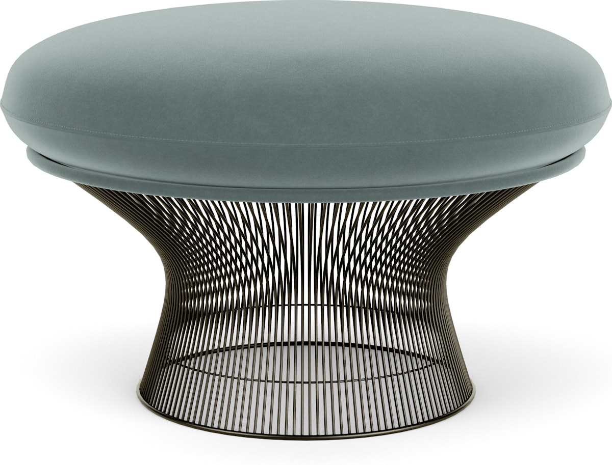 Warren Platner Ottoman - Black Frame Premium Reproduction