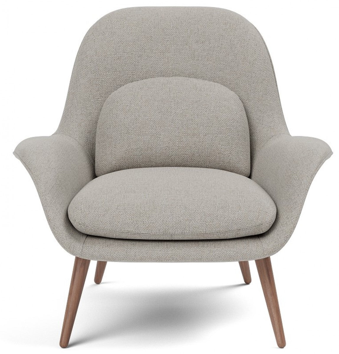Scolpito Lounge Chair - Wood Base