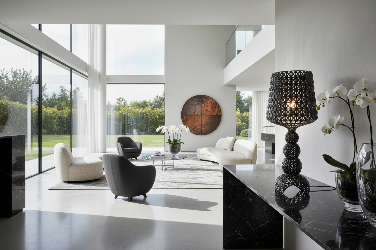 Phantom Table Lamp 70cm - Black