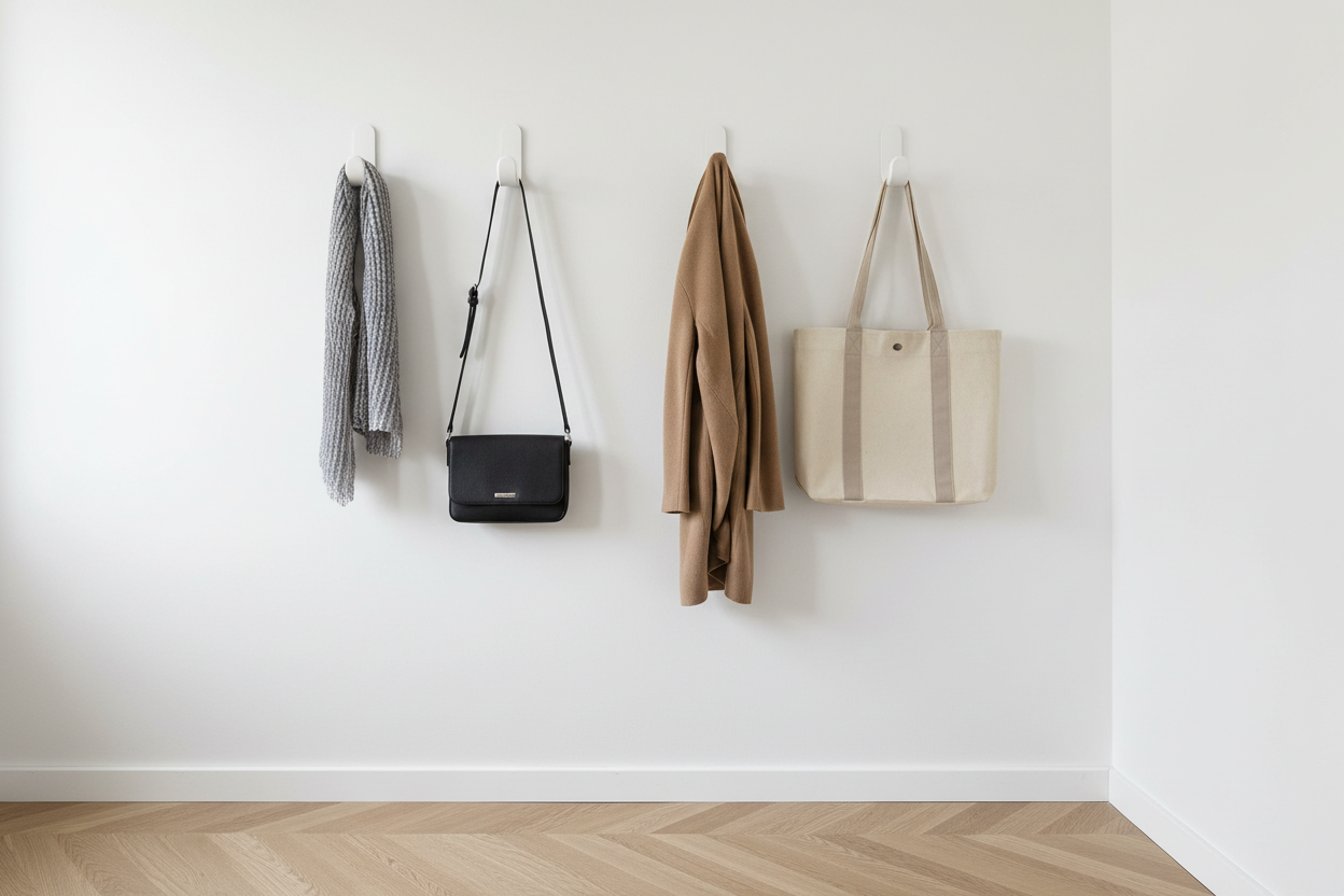 Curve Wall Hook - Ash Wood