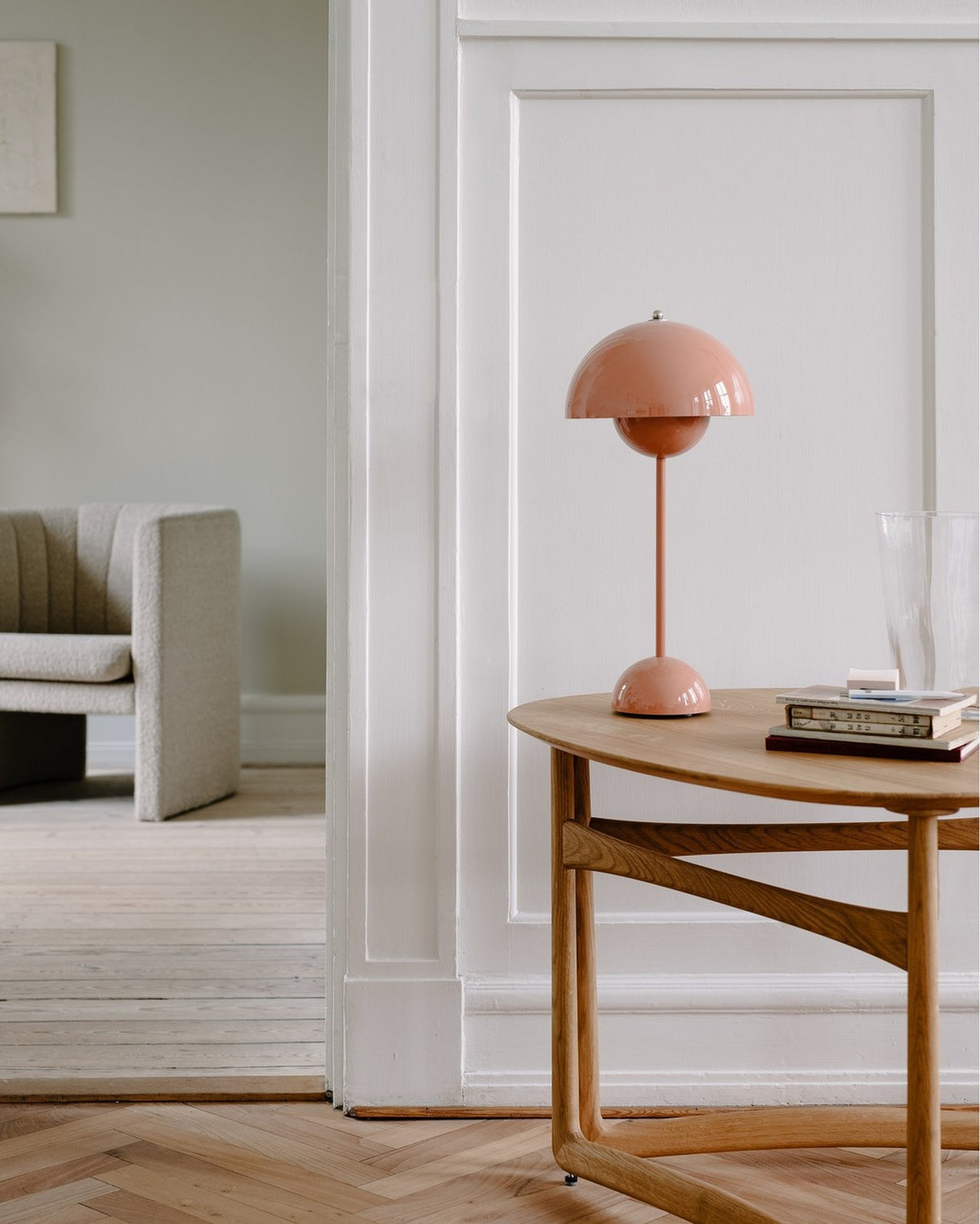 Flowerpot Table Lamp - 50cm - Premium Reproduction