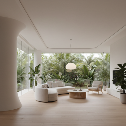 Cloud Pendant Lamp - Opal Glass - Large