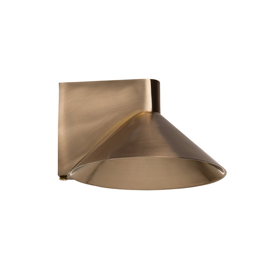 Conic Wall Lamp - Polished Brass  - Indoor/Outdoor