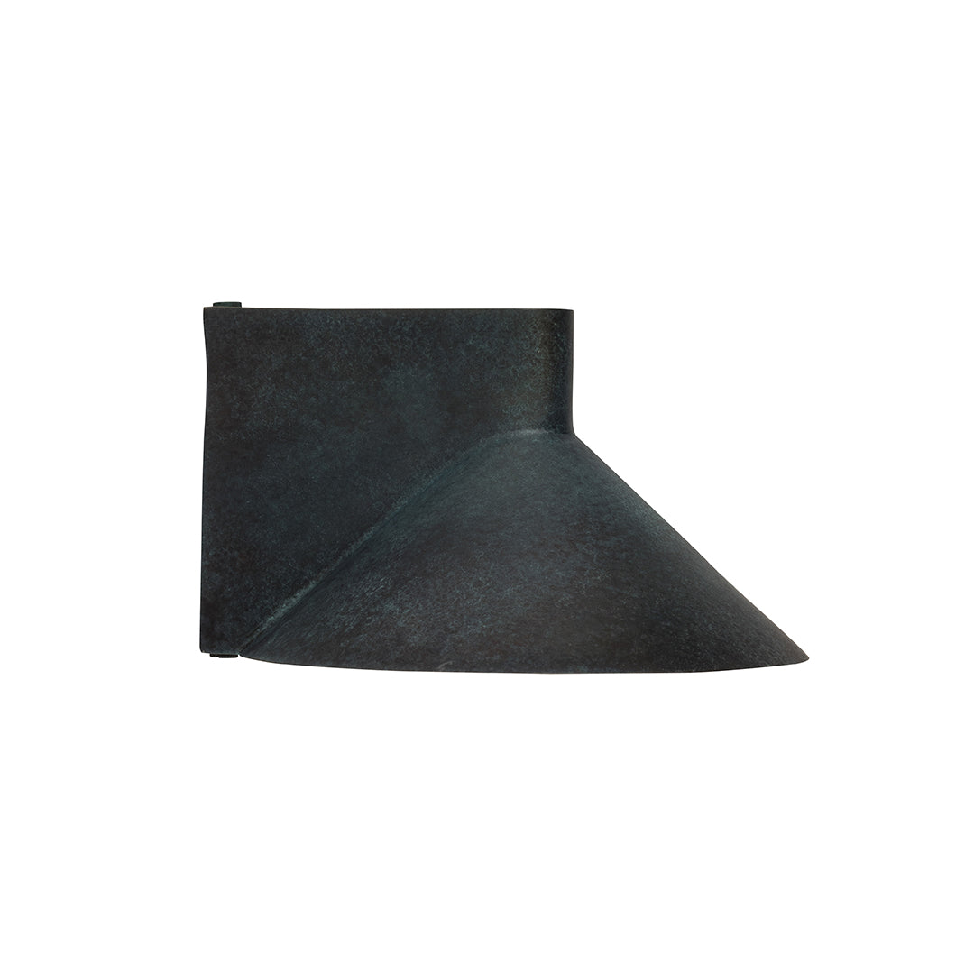 Conic Wall Lamp - Blackened Steel  - Indoor/Outdoor