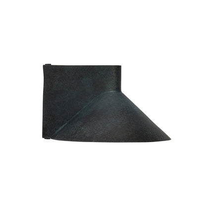 Conic Wall Lamp - Blackened Steel  - Indoor/Outdoor