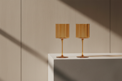 Bloom Wine Glasses (Set Of 2) - Multiple Colors Available