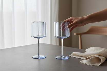 Bloom Wine Glasses (Set Of 2) - Multiple Colors Available