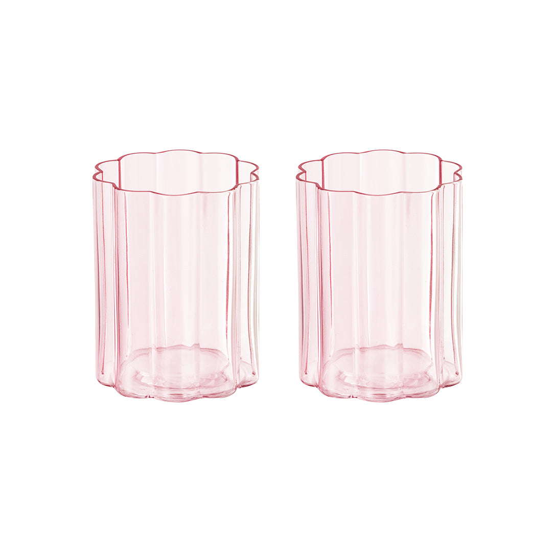 Bloom Tumbler Glasses (Set Of 2) - Multiple Colors Available