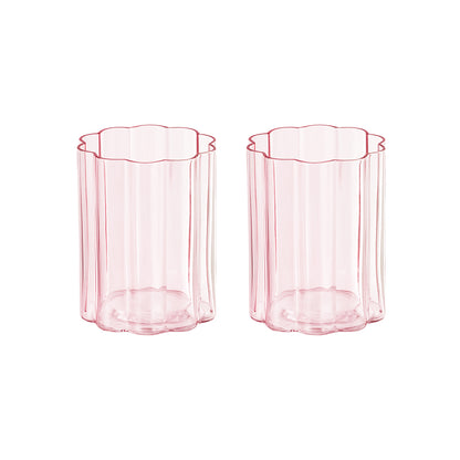 Bloom Tumbler Glasses (Set Of 2) - Multiple Colors Available