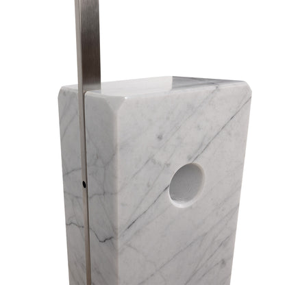 Arco Floor Lamp - White Marble - Large - 245cm - Reproduction