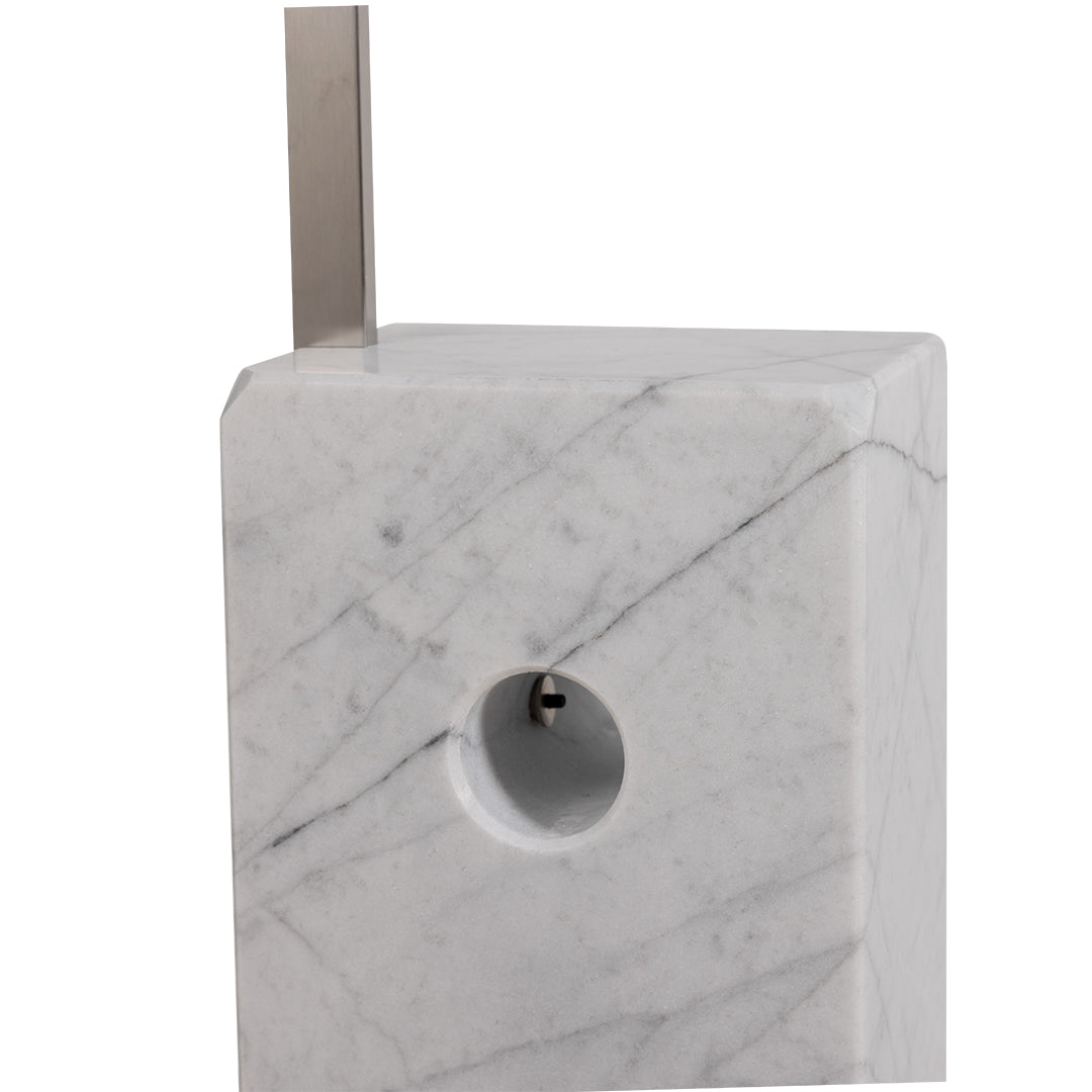 Arco Floor Lamp - White Marble - Large - 245cm - Reproduction