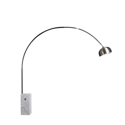 Arco Floor Lamp - White Marble - Large - 245cm - Reproduction