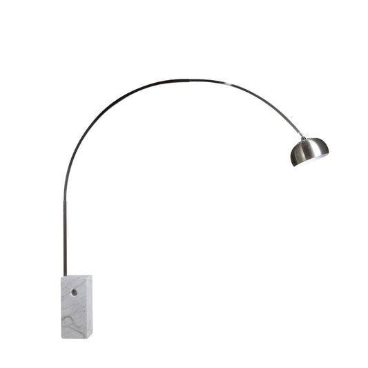 Arco Floor Lamp - White Marble - Large - 245cm - Reproduction