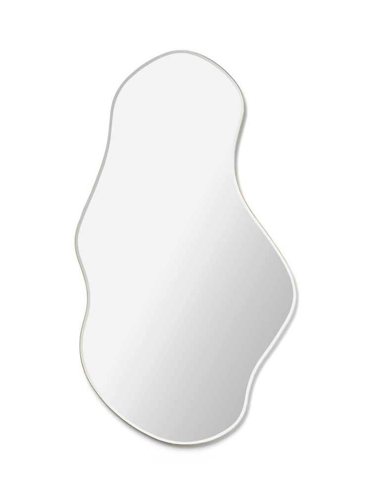 Curvature Wall Mirror - Brass - Large