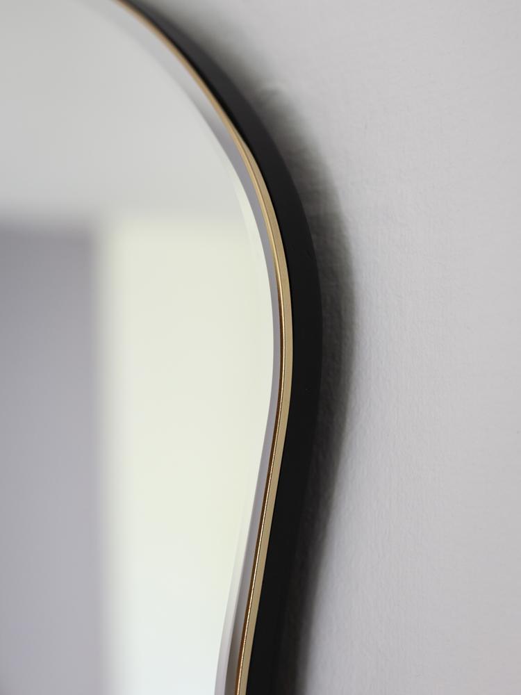 Curvature Wall Mirror - Brass - Large