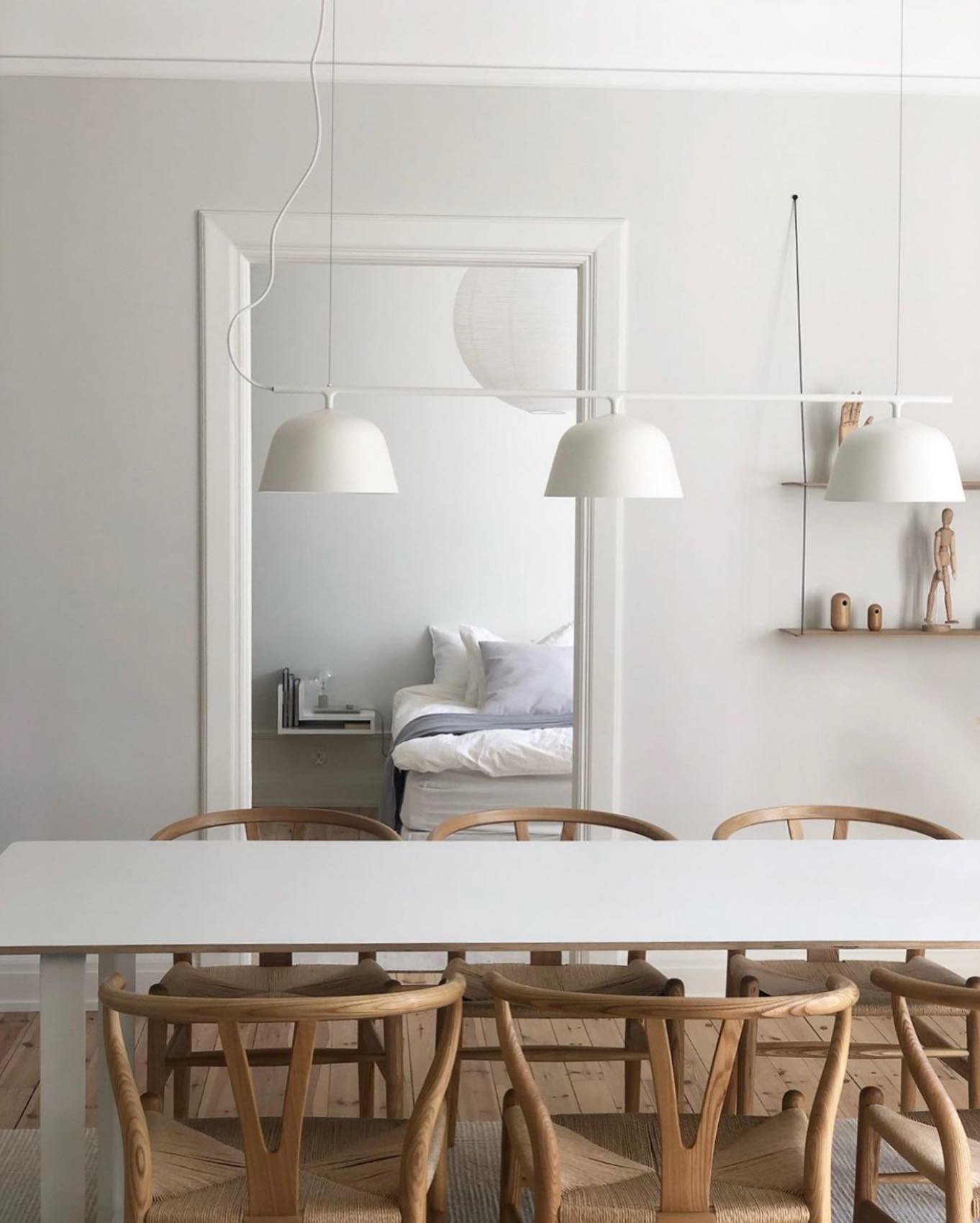 Horizon Pendant Rail - White