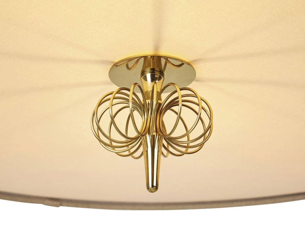 Conical Pendant - Linen - 62cm