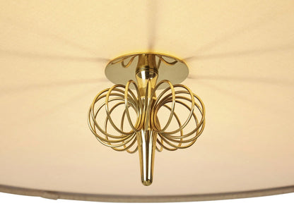 Conical Pendant - Linen - 62cm