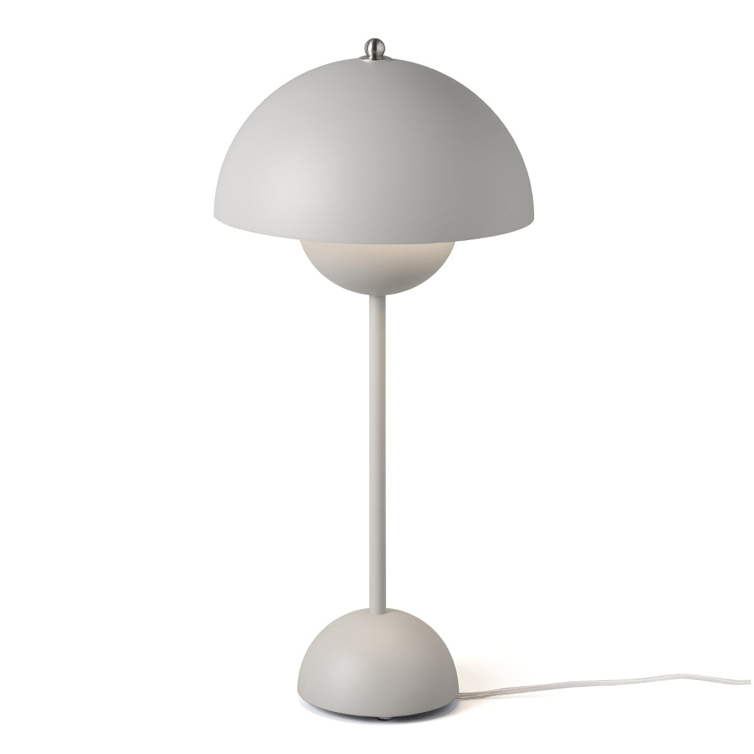 Fiore Table Lamp - 50cm Matt Light Grey