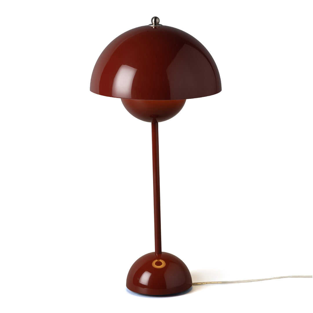 Fiore Table Lamp - 50cm Red Brown