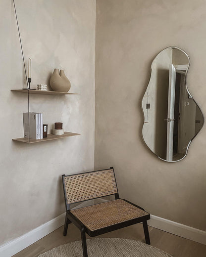 Curvature Wall Mirror - Brass - Large