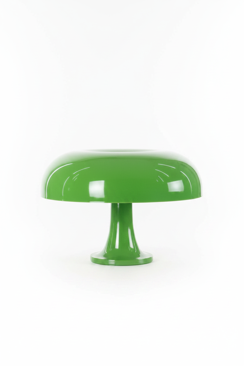 Puffball Lamp 32cm Green