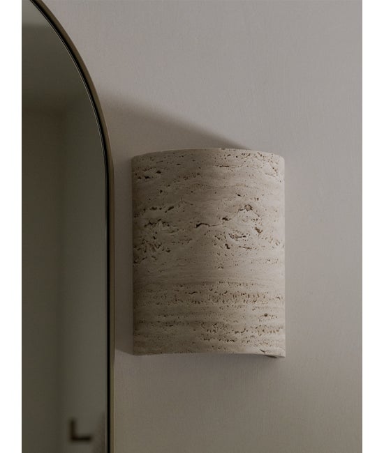 Traviato Light Up/Down Wall Sconce in Travertine (Indoor & Outdoor)