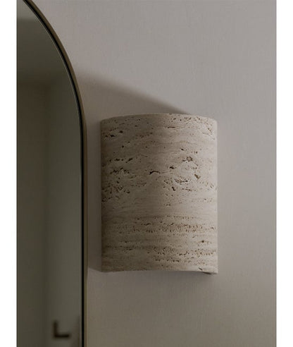 Traviato Light Up/Down Wall Sconce in Travertine (Indoor & Outdoor)