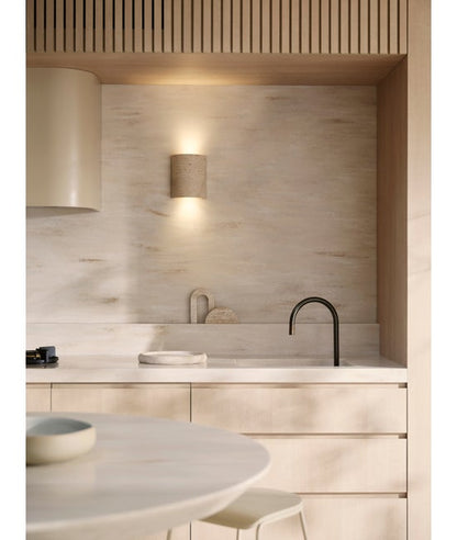 Traviato Light Up/Down Wall Sconce in Travertine (Indoor & Outdoor)