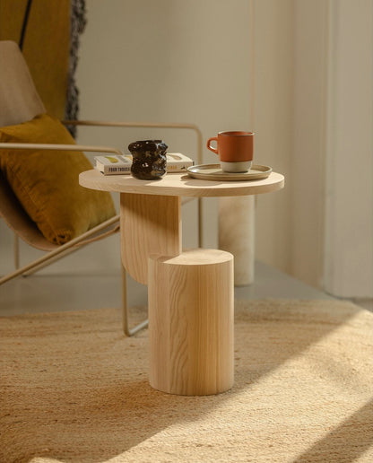 Trevino Side Table - Ash Wood