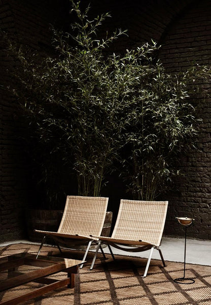 Enzo Lounge Chair - Wicker - Steel Frame