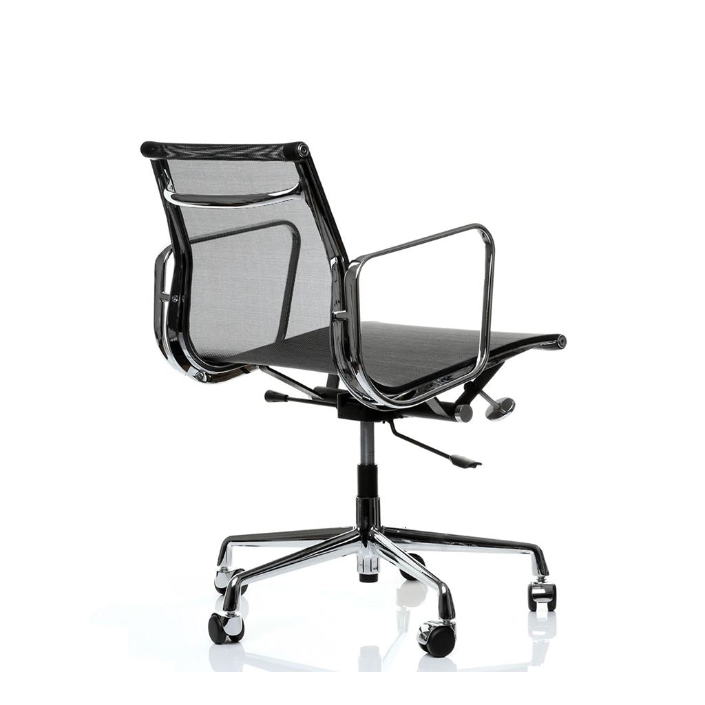 Eames EA117 Office Chair - Premium Reproduction - Mesh - Polished Aluminum Frame
