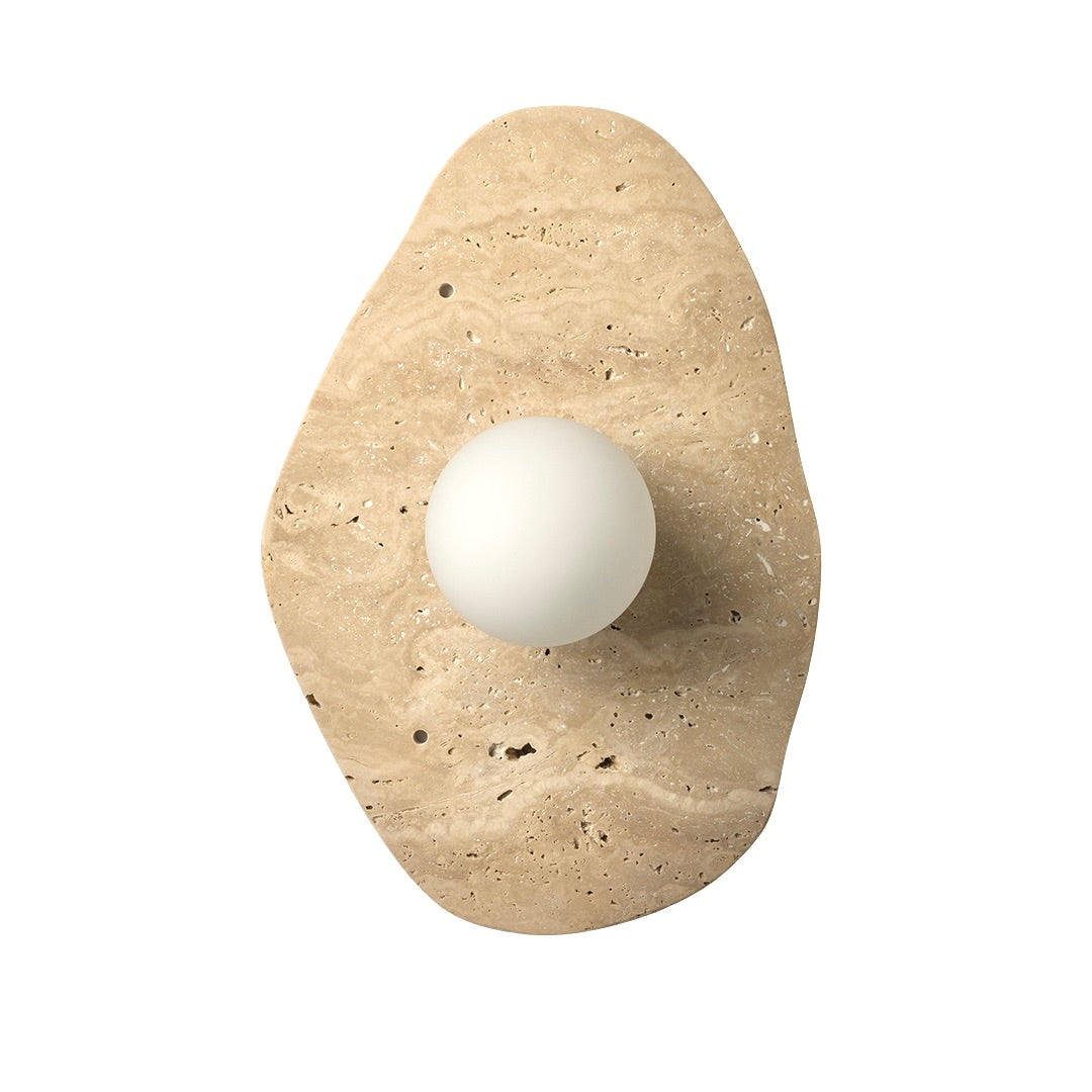 Cavo Travertine Wall Lamp Travertine (In Stock)
